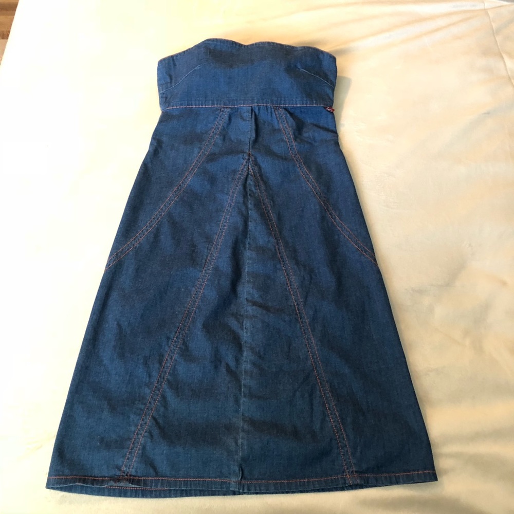 Roxy denim dress vintage size: small. Rare. Used